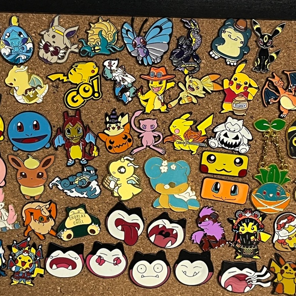 Pokemon Charmander Squirtle Pin Choice Pins Charizard Streetwear Hats Hat Brooch - Picture 3 of 12